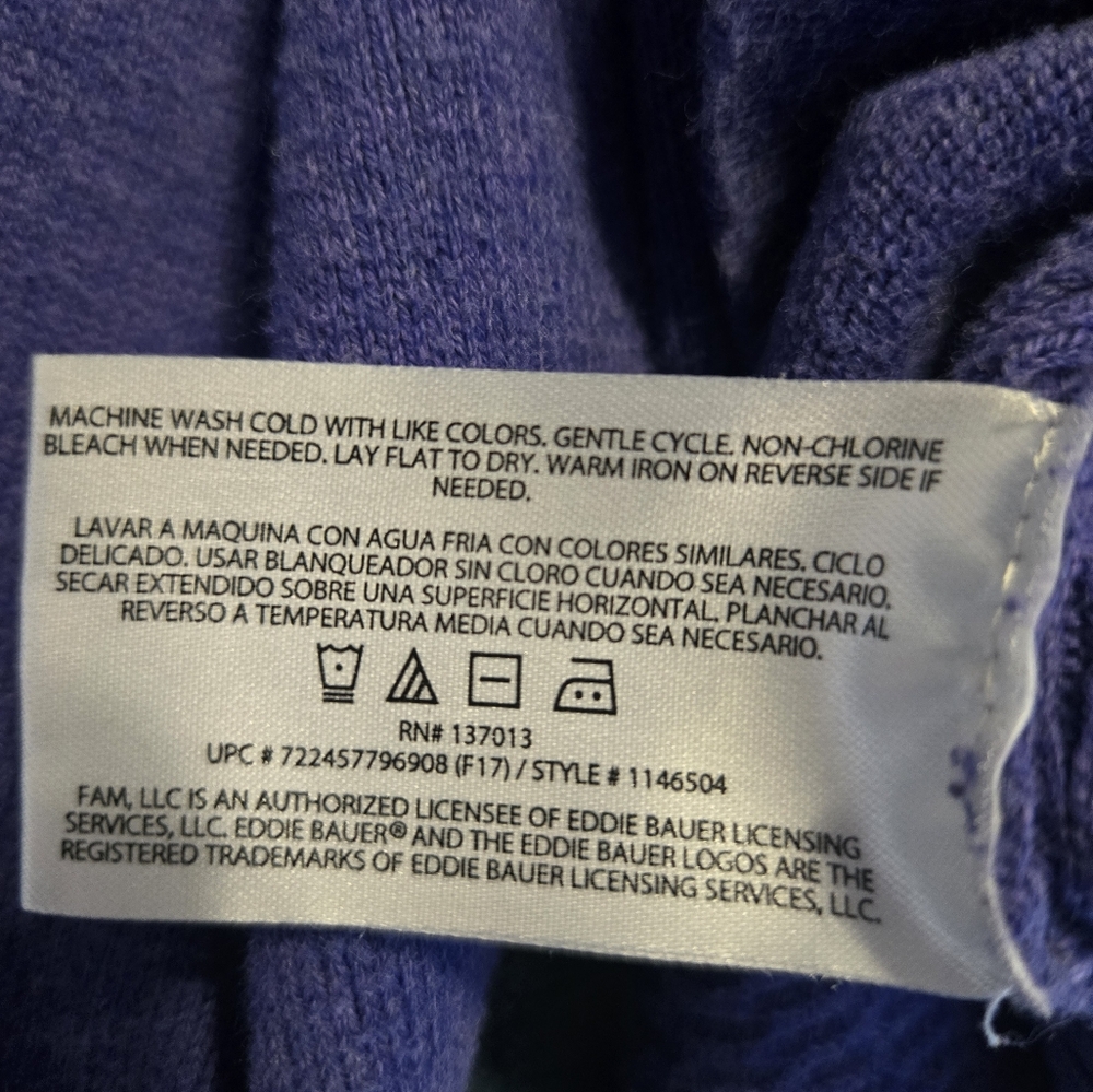 Eddie Bauer Violet Half-Zip Pullover - image 5